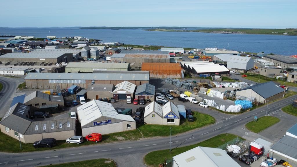 Munro’s Garage Premises, Scotts Road, Hatston Industrial Estate, Kirkwall, Orkney KW15 1GR